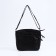 Bag Cross-Bodi with a zipper, black color