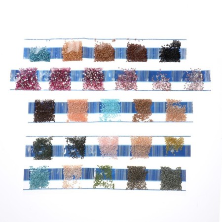 Diamond mosaic with full filling on the canvas "Piono", 20 x 30 cm-2