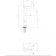 ABBER EMOTION AF8811B shell mixer, single -leaf, pour 162 mm, black