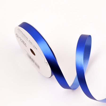 Plastic tape "metallic", 1.2cm x 45m, blue-1