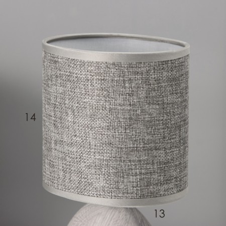 Traffic lamp with lampshade Risalux "FIESS", E14, 40 W, Gray, 13 × 13 × 27 cm-2