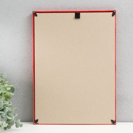 Photo frame plastic 21x30 cm 4 episode, red-3