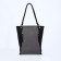 Bag Vita with a zipper, gray color