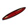 Gift Ball Handle in a Calligrata Plastic Calle "Francis", rotary, burgundy-golden housing
