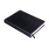 Dated diary 2025, A6+, 176 sheets "Lyon", solid cover, pancake embossing, with liesa, block 80 g/m2, black