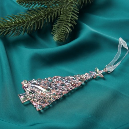 Jewelry "Air Herock" 13x5.5 cm, lilac overflow-1