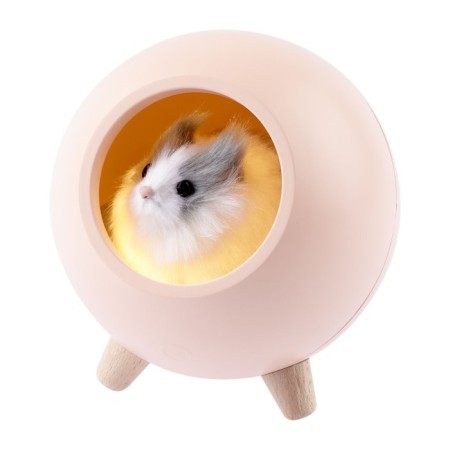 Children's nightlight-lamp NLLED-468-1W-P The hamster pink