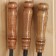 Set for the fireplace "Leon" (poker, scoop, brush), gold