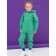 Baby trousers, height 110 cm, green color