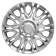 Wheel caps 16 "AIRLINE AWCC-16-11" X5 "Front for Gazelle, silver, set 2 pcs.