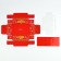 Folding box with a plastic lid "Mail Santa Claus", 16.5 x 11 x 4 cm, New Year