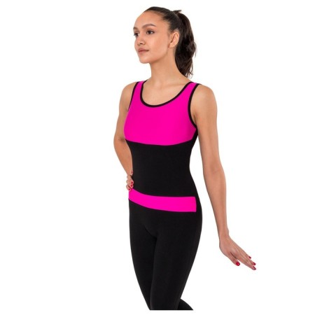 Combines for gymnastics and dancing Grace Dance, p. 40, black color/fuchsia-2