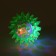 The ball glowing for animals is small, tpr, 4.5 cm, green