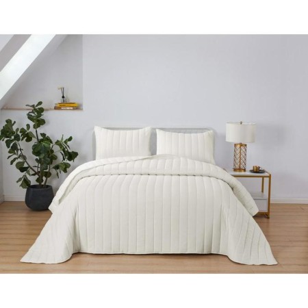 A set with a veil "Michael", size 230x250 cm, 50x70 cm - 2 pcs, color cream