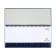 Planning dated 2025, Attomex. Arkona, 64 sheets, solid cover of boumvinyl with foam rubber, block 70 g/m2, blue, 294 x 142mm