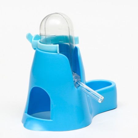 A complex for rodents with a feeder and a drinker of 60 ml, blue-2