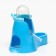 A complex for rodents with a feeder and a drinker of 60 ml, blue