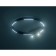 LED ceiling LED with additional backlight Ambrella Light, Linetech, FL5808, LED, 40 W, 2800LUM, 3000-6400K, Black Color Black