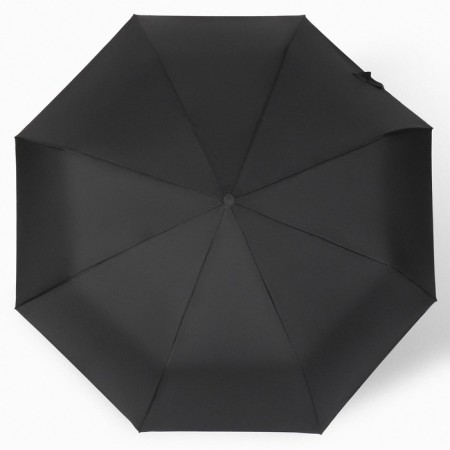 Automatic umbrella "monoton", 3 additions, 8 spokes, r = 48 cm, black color-5