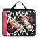 Folder with A4 handles, 330 x 260 x 75 mm, plastic, pens, calligrata "sneakers"