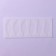 Form for chocolate "leaflets", silicone, 6 cells, 22 × 9 × 0.3 cm, the color is transparent