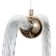 Lamp Bayerlux "Heart" LED 36W gold 46x6x35-120 cm
