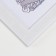 Photo frame Plastic format A4 "Waves" White 32.3x23.6x1 cm