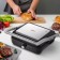 Electric grill KitFort KT-3633, 2200 W, anti-stick coating, 29x24 cm