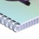 Notepad A5 80 sheets in the cage on the crest "Girls", solid cover, matte lamination, texture, block 65 g/m2, mix