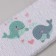Body washcloth cotton share "Friends", 10.5 × 25 cm