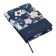 Notebook Gift Book 96l, line, with a knife, cut with a pattern of the cover, flowers (12.9x9cm) 10539