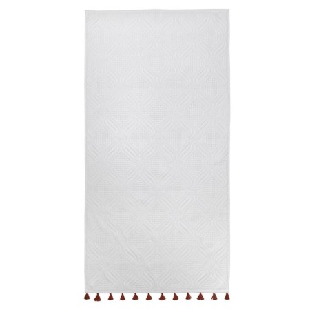 A towel with tkano Essential brushes, 610 gr, size 70x140 cm, red clay color-1