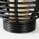 Spick Led Basket from 3haaa Black 14.5x14.5x17.5 cm Risalux