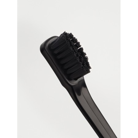 Расческа-щетка для укладки прядей 17,5*2*1,2см пластик черный пакет QF-3