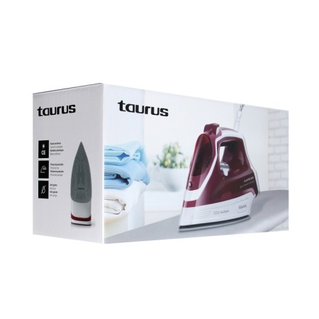 Taurus Atlantida 3000 iron, ceramic sole, 3000 W, 45 g/min, 290 ml, white-red-1