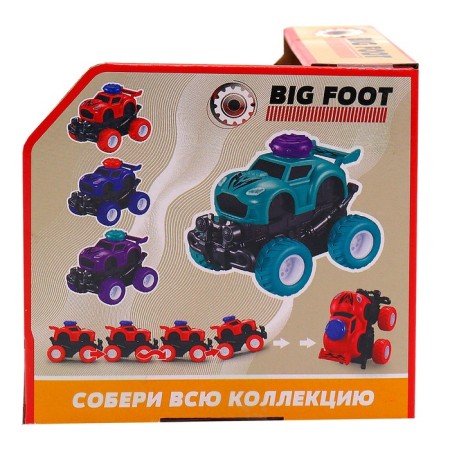 Friction Funky Toys "Catapult", 4x4, purple color-4