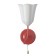 Sconces "online" (color.) 1x15W E27 Model: BR 02089 red 10.5x15x27cm