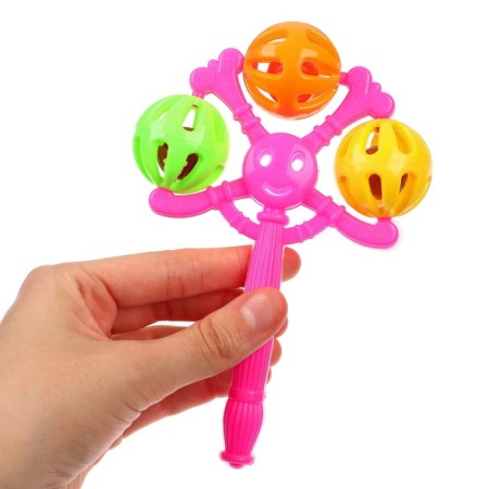 Rattle "breeze", color mix, crush me-1
