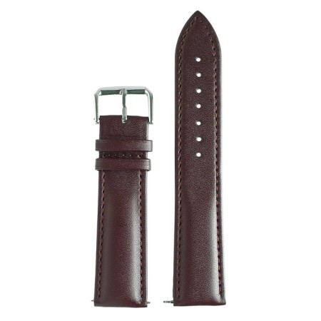 Solomon watch strap, 20 mm, genuine leather, L-20 cm, brown-1
