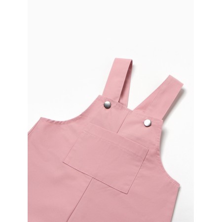 Costume (body and overalls) I, I grow 74-80 cm, pink-4