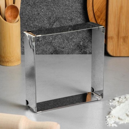 Baking form with sizes “square”, h -5 cm, 16x16 - 28x28 cm