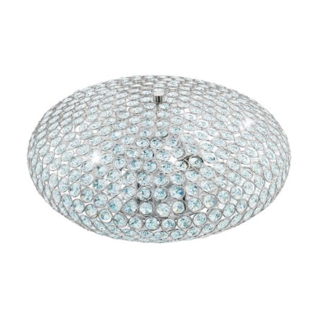 Clemente chandelier, 3x60W E27, chromium color