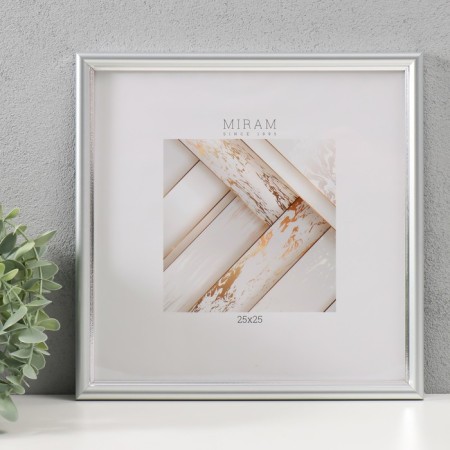 Photo frame Plastic Gallery 25x25 cm, 636421-11, silver (plastic screen)-4