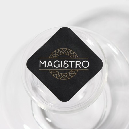 Magistro glass glass Universal "Mushroom", 200 ml-4