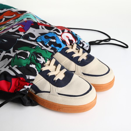 Back for shoes on the lace, black/multi -colored color-3