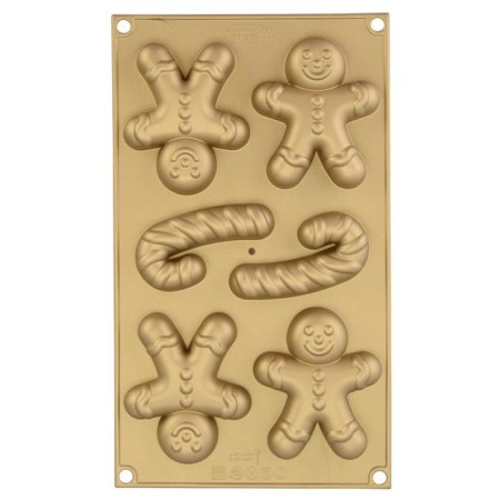 Gingerbread man cake form, silicone-5