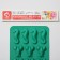 Form for marmalade Dolyana "Sea World", silicone, 22 × 14 × 1 cm, 14 cells, color mix
