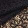 Lace elastic fabric, 195 mm × 2.7 ± 0.5 m, black color