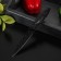 A knife with an anti -wagoning coating of the “marshmallow”, universal, blade 12.5 cm, black color