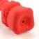 Brote toy for dogs from latex "Kanat", 12 cm, red